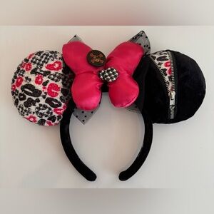 Disney Punk Minnie Mouse Ear Headband